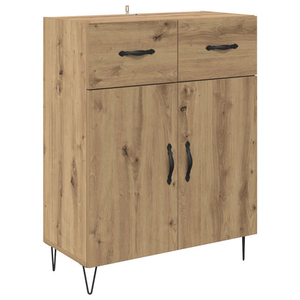 Sideboard Artisan Egetræ 69,5 x 34 x 90 cm Konstrueret træ