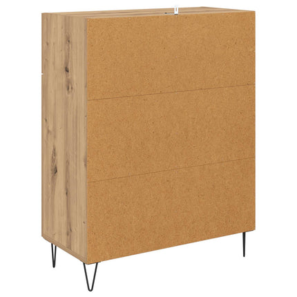 Sideboard Artisan Egetræ 69,5 x 34 x 90 cm Konstrueret træ
