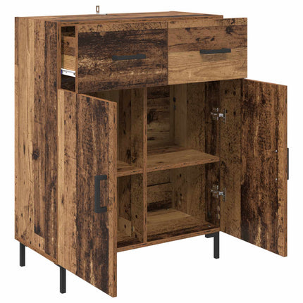 Sideboard Gammelt træ 69,5 x 34 x 90 cm Konstrueret træ