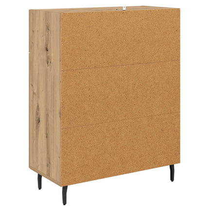 Sideboard Artisan Egetræ 69,5 x 34 x 90 cm Konstrueret træ