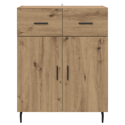 Sideboard Artisan Egetræ 69,5 x 34 x 90 cm Konstrueret træ