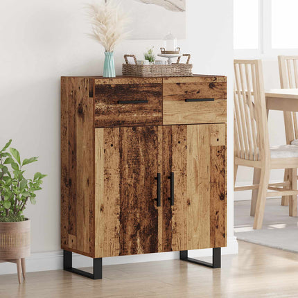 Sideboard Gammelt træ 69,5 x 34 x 90 cm Konstrueret træ
