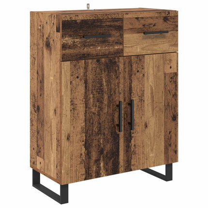 Sideboard Gammelt træ 69,5 x 34 x 90 cm Konstrueret træ