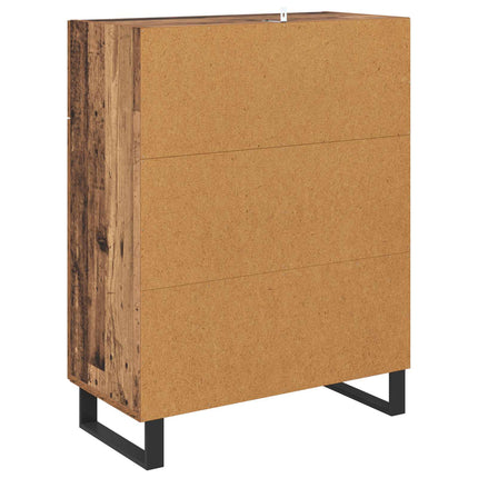 Sideboard Gammelt træ 69,5 x 34 x 90 cm Konstrueret træ