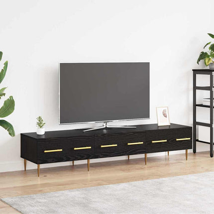 TV-skab 150 x 36 x 30 cm Sort eg Konstrueret træ