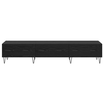 TV-skab 150 x 36 x 30 cm Sort eg Konstrueret træ
