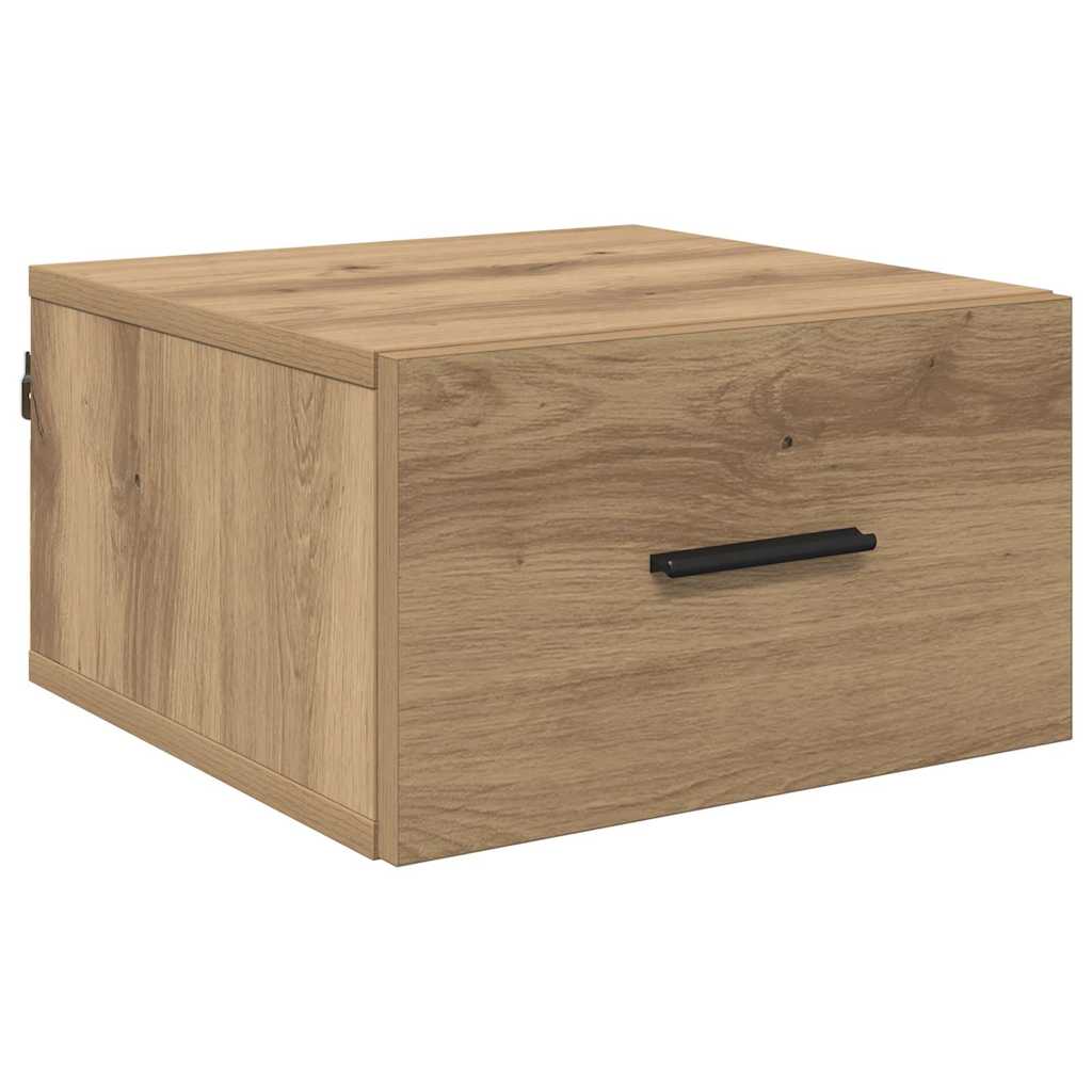Natskab med skuffe artisan eg 35 x 35 x 20 cm Konstrueret træ