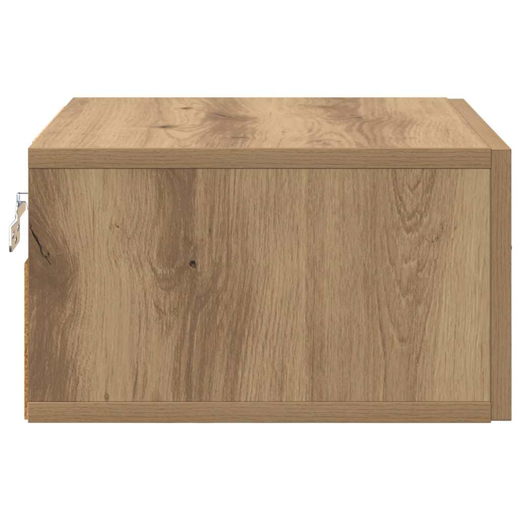 Natskab med skuffe artisan eg 35 x 35 x 20 cm Konstrueret træ