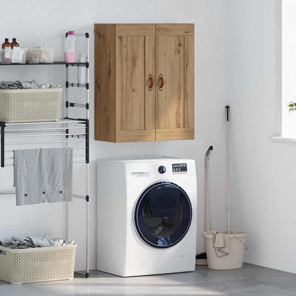 Vægskab Artisan Egetræ 69,5 x 34 x 90 cm Konstrueret træ