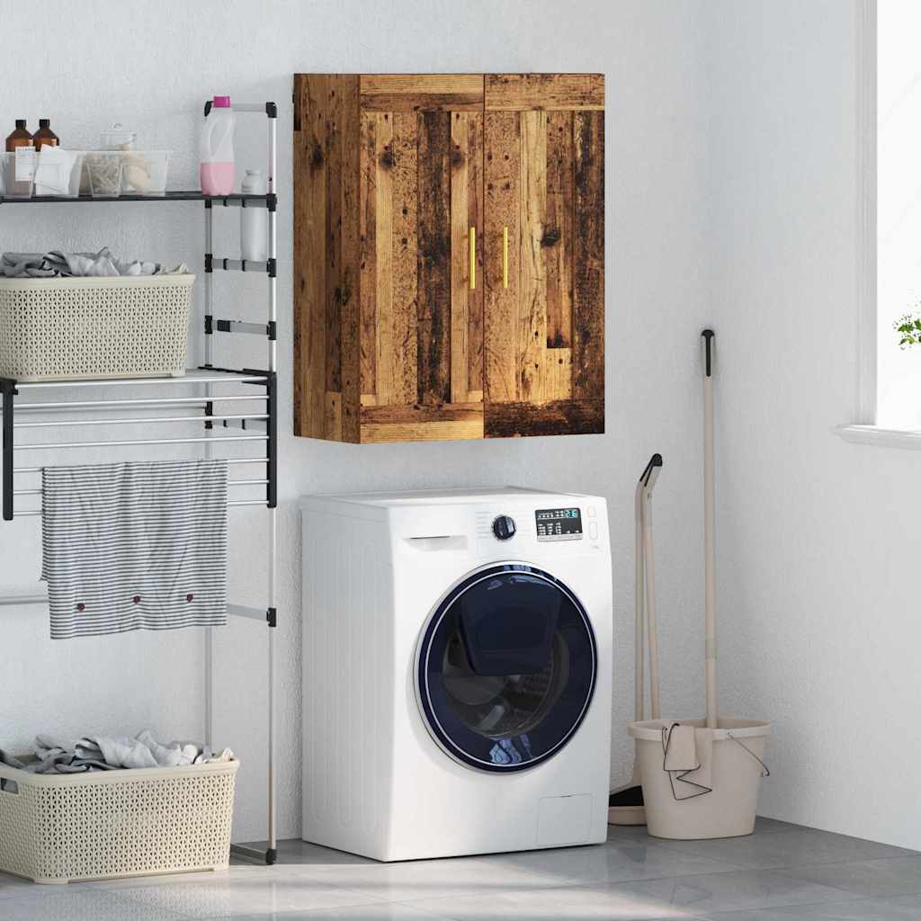 Vægskab Gammelt træ 69,5 x 34 x 90 cm Konstrueret træ