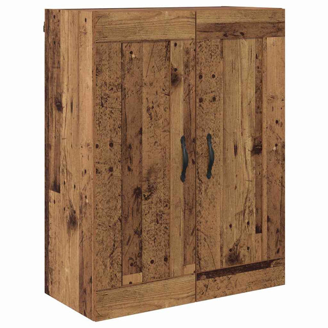 Vægskab Gammelt træ 69,5 x 34 x 90 cm Konstrueret træ