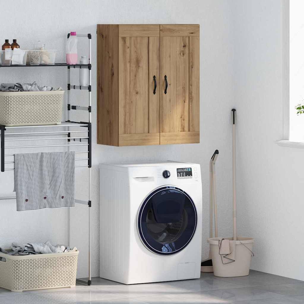 Vægskab Artisan Egetræ 69,5 x 34 x 90 cm Konstrueret træ