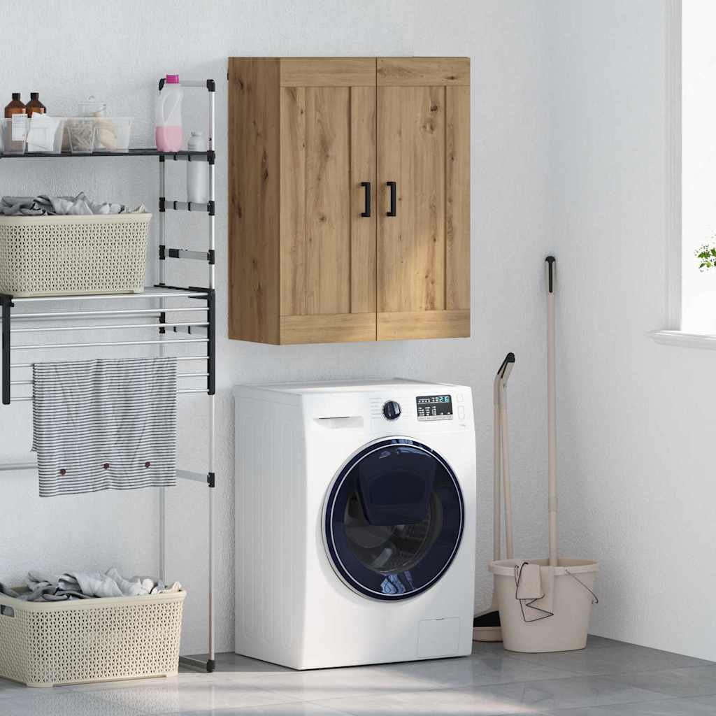 Vægskab Artisan Egetræ 69,5 x 34 x 90 cm Konstrueret træ