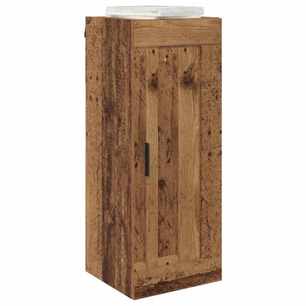 Vægskab Gammelt træ 34,5 x 34 x 90 cm Konstrueret træ