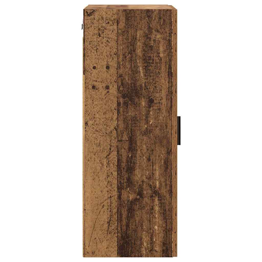 Vægskab Gammelt træ 34,5 x 34 x 90 cm Konstrueret træ