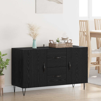 Sideboard Sort eg 100 x 36 x 60 cm Konstrueret træ