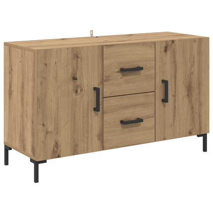Sideboard Artisan Egetræ 100 x 36 x 60 cm Konstrueret træ