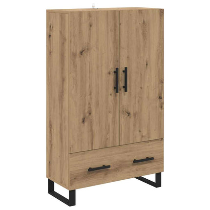 Highboard Artisan Egetræ 69,5 x 30 x 115 cm Konstrueret træ