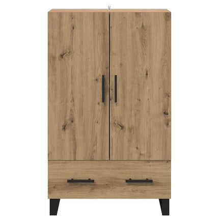 Highboard Artisan Egetræ 69,5 x 30 x 115 cm Konstrueret træ