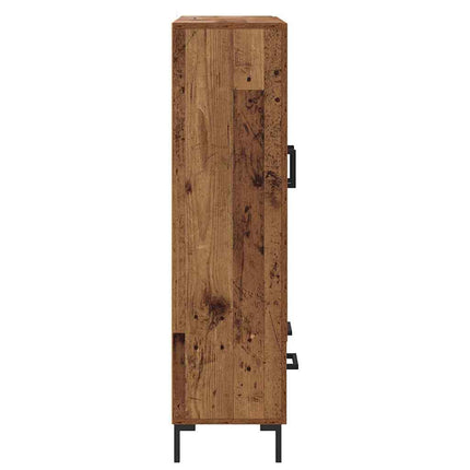 Highboard Gammelt træ 69,5 x 31 x 115 cm Konstrueret træ
