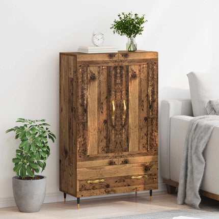 Highboard Gammelt træ 69,5 x 31 x 115 cm Konstrueret træ