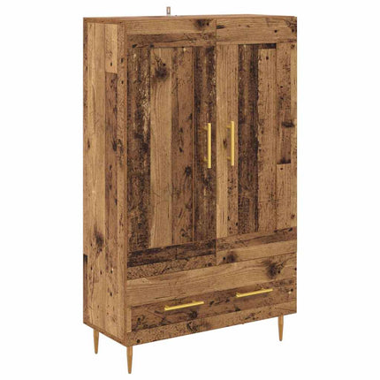 Highboard Gammelt træ 69,5 x 31 x 115 cm Konstrueret træ