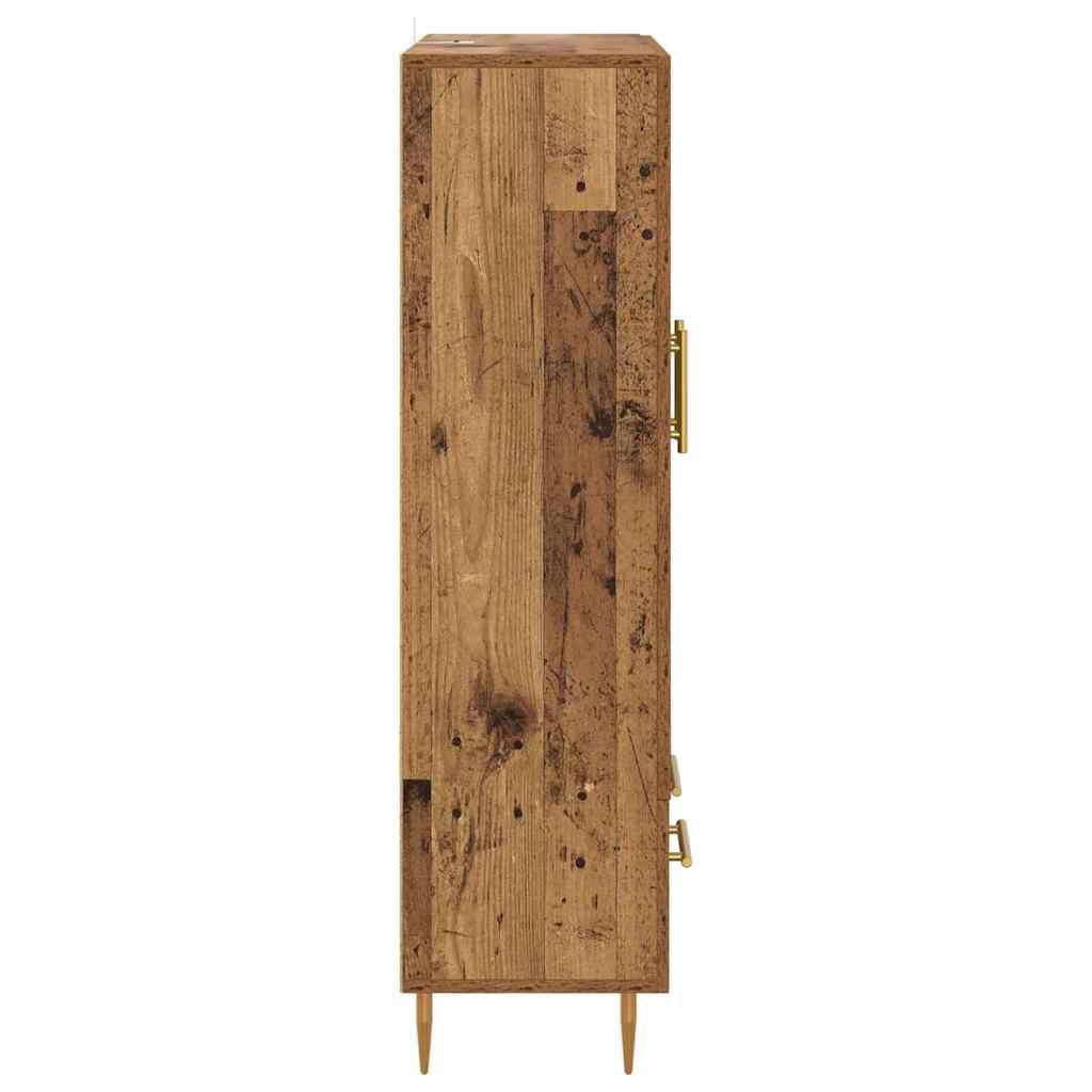 Highboard Gammelt træ 69,5 x 31 x 115 cm Konstrueret træ