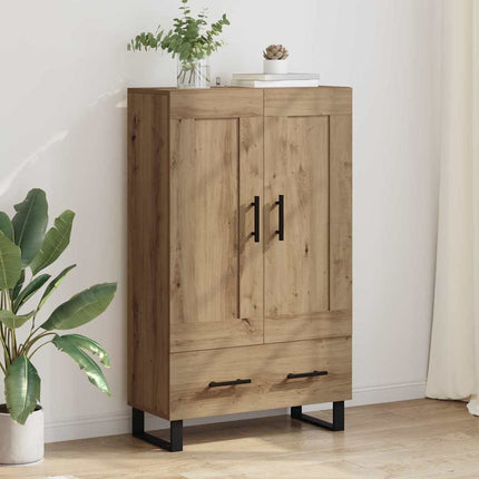 Highboard Artisan Egetræ 69,5 x 31 x 115 cm Konstrueret træ