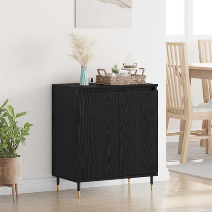 Sideboard Sort eg 60 x 35 x 70 cm Konstrueret træ