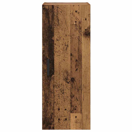 Vægskab Gammelt træ 34,5 x 34 x 90 cm Konstrueret træ