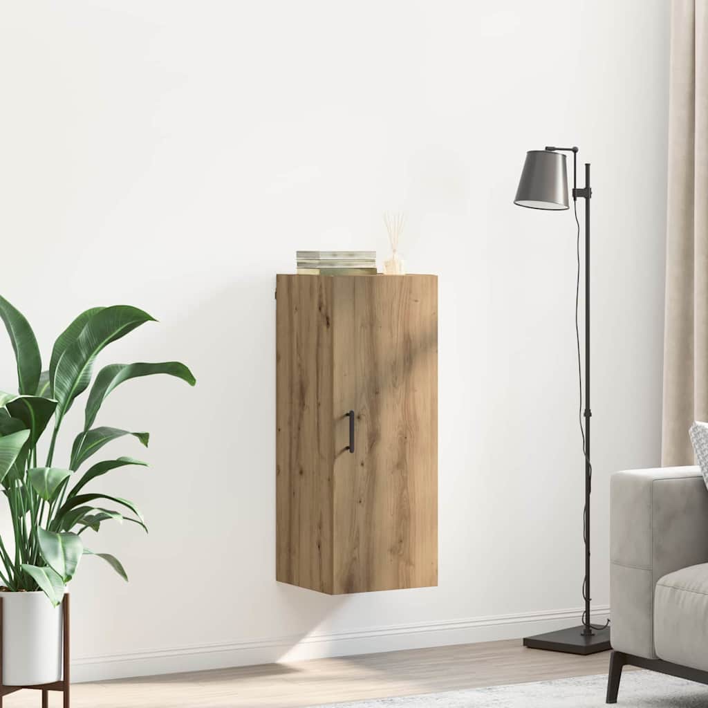 Vægskab Artisan Egetræ 34,5 x 34 x 90 cm Konstrueret træ