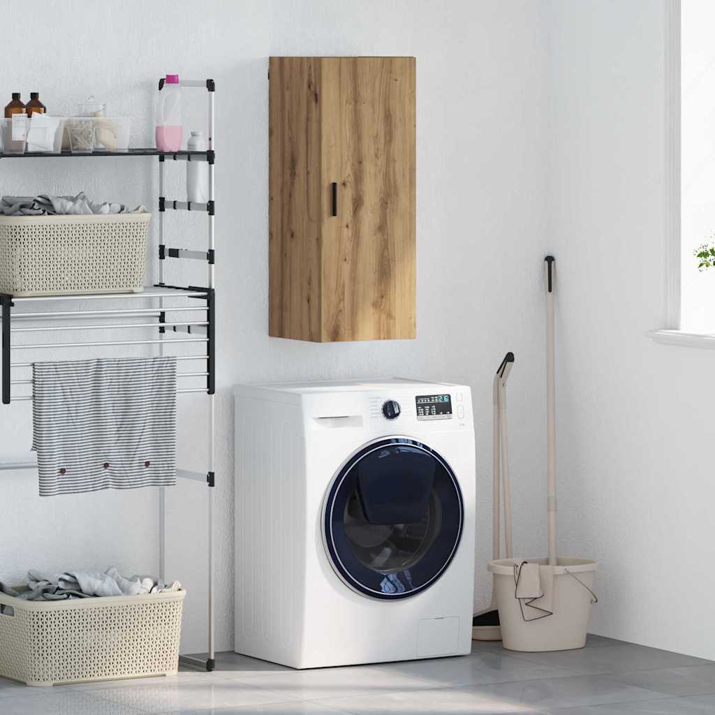 Vægskab Artisan Egetræ 34,5 x 34 x 90 cm Konstrueret træ