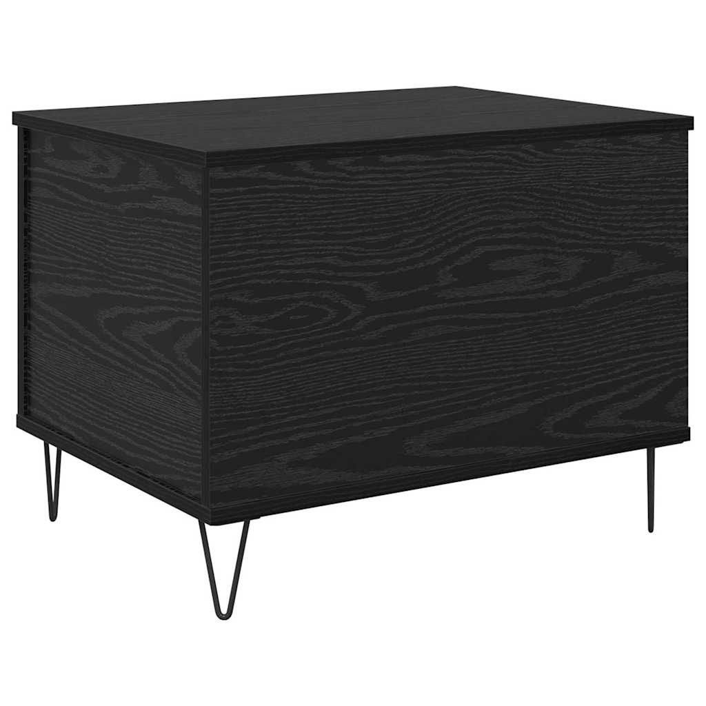 Sofabord Sort eg 60 x 44,5 x 45 cm Konstrueret træ
