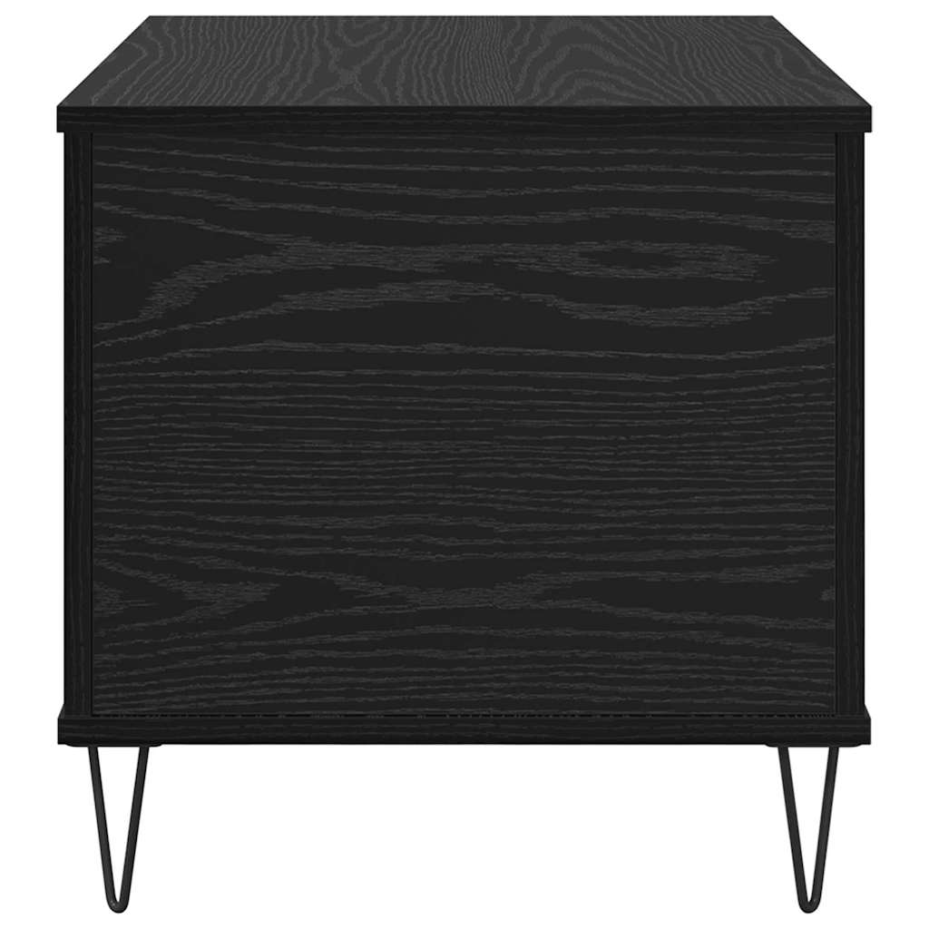 Sofabord Sort eg 60 x 44,5 x 45 cm Konstrueret træ