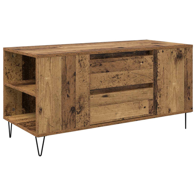 Sofabord Gammelt træ 102 x 44,5 x 50 cm Konstrueret træ