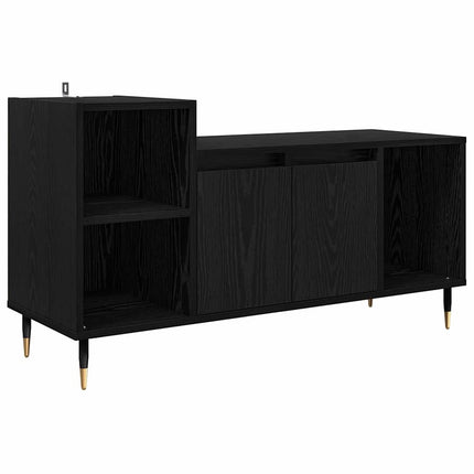 TV-skab 100 x 35 x 55 cm Sort eg Konstrueret træ