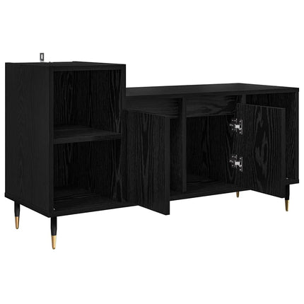TV-skab 100 x 35 x 55 cm Sort eg Konstrueret træ