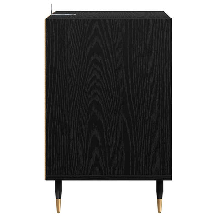 TV-skab 100 x 35 x 55 cm Sort eg Konstrueret træ