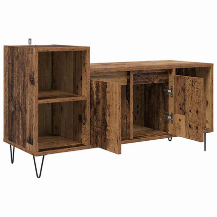 TV-skab 100 x 35 x 55 cm Gammelt træ Konstrueret træ