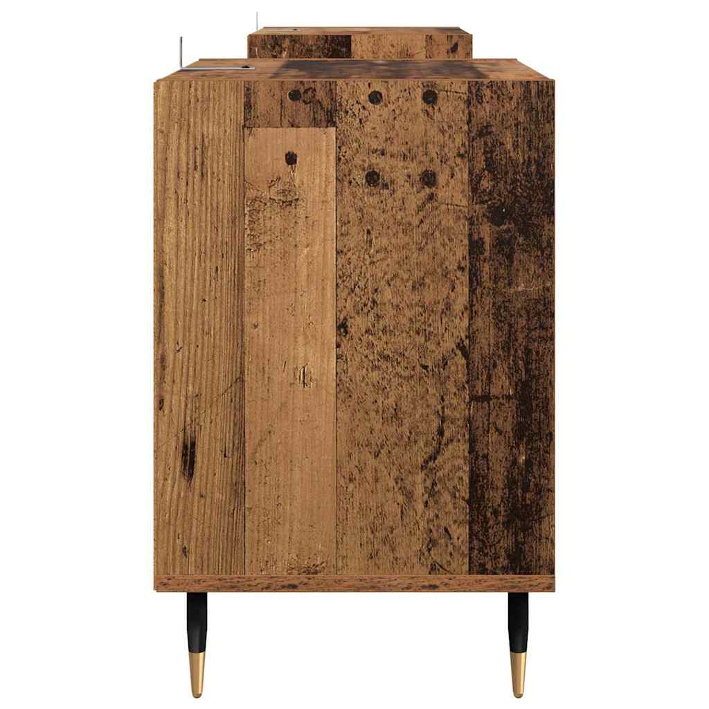 TV-skab Gammelt træ 160 x 35 x 55 cm Konstrueret træ