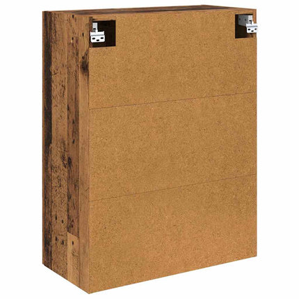 Vægskab Gammelt træ 69,5 x 34 x 90 cm Konstrueret træ
