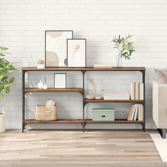 Konsolbord Gammelt træ 150 x 29 x 76,5 cm Konstrueret træ