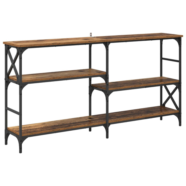 Konsolbord Gammelt træ 150 x 29 x 76,5 cm Konstrueret træ