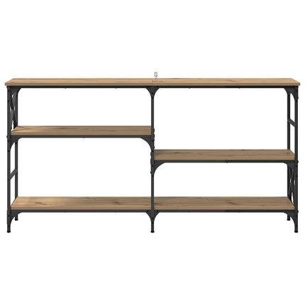Konsolbord Artisan Egetræ 150 x 29 x 76,5 cm Konstrueret træ