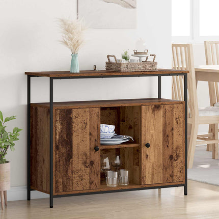 Sideboard Gammelt træ 100 x 35 x 80 cm Konstrueret træ