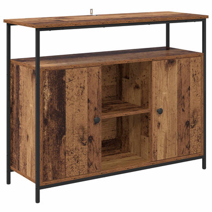 Sideboard Gammelt træ 100 x 35 x 80 cm Konstrueret træ