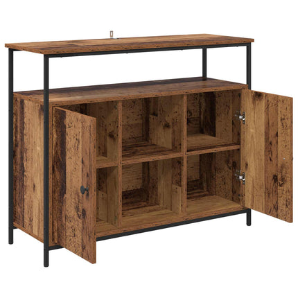 Sideboard Gammelt træ 100 x 35 x 80 cm Konstrueret træ