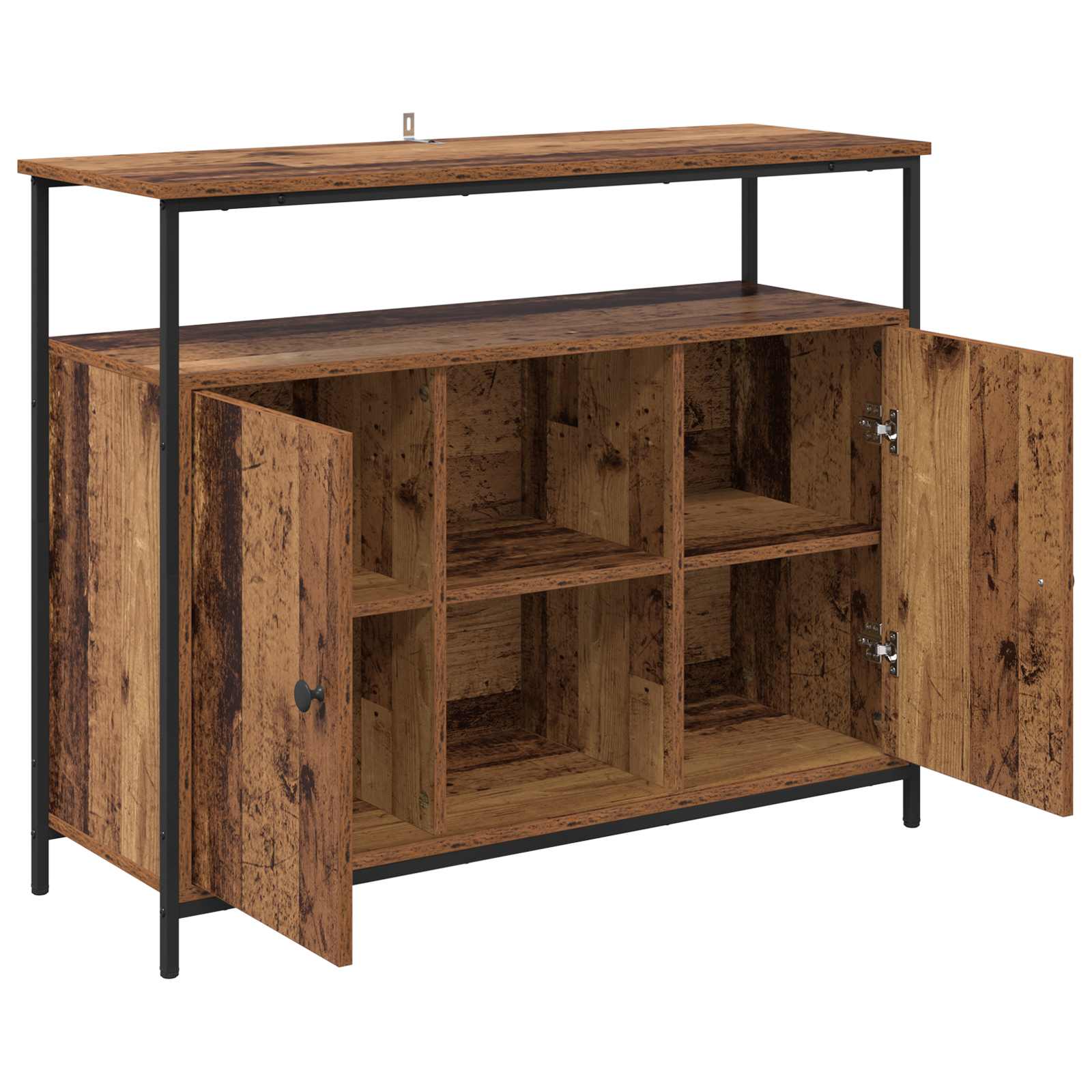 Sideboard Gammelt træ 100 x 35 x 80 cm Konstrueret træ