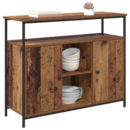 Sideboard Gammelt træ 100 x 35 x 80 cm Konstrueret træ