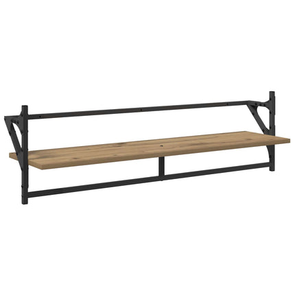 Væghyldesæt Vægmonteret 6 pcs Artisan Egetræ 100 x 25 x 30 cm